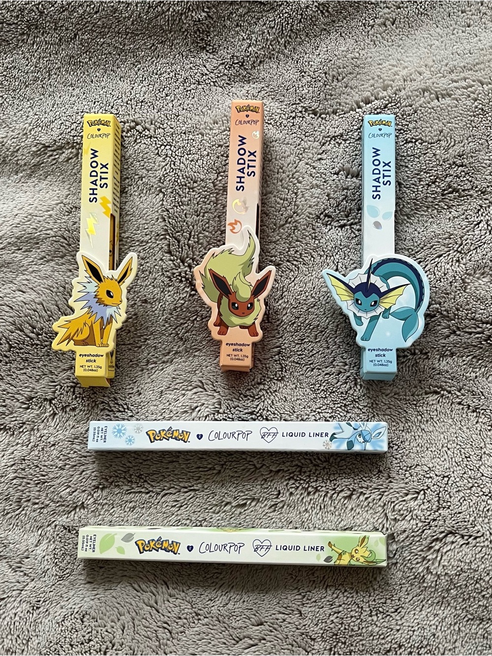 Colourpop Pokémon Shadow Stix and Liquid Liner Set